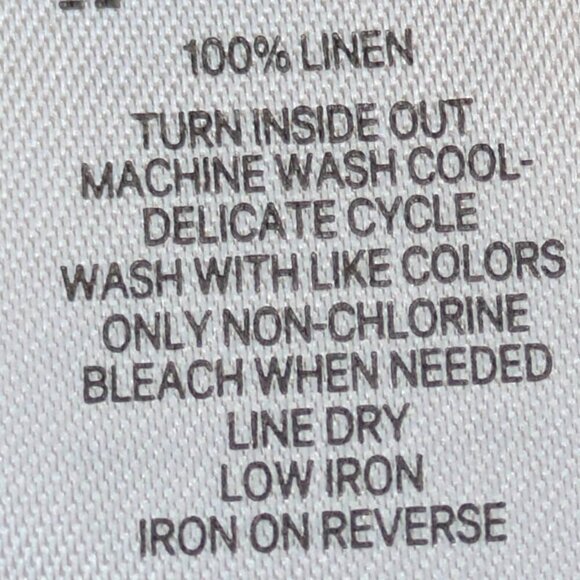 Cynthia Rowley Pullover Top Womens Medium 100% Linen Pink Red Short Sleeve Light - Picture 10 of 10